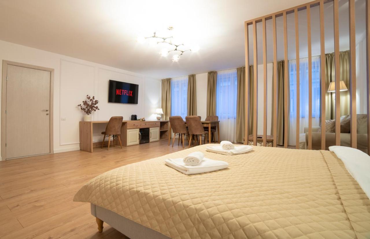 Coban Residence Apartments Braşov Exteriör bild