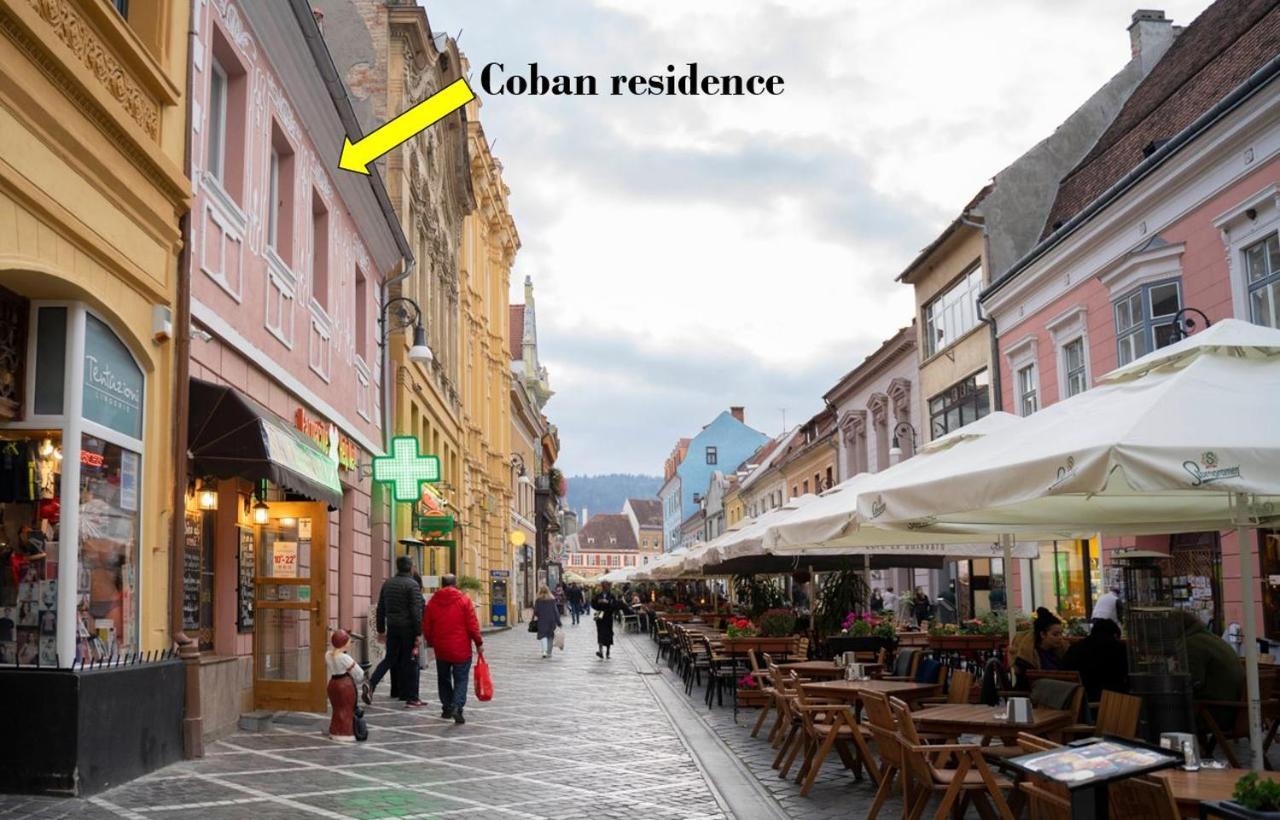 Coban Residence Apartments Braşov Exteriör bild